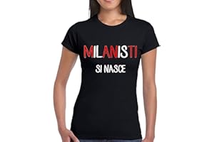 DANZA in VETRINA T-Shirt Donna Bambina MILANISTI Si Nasce