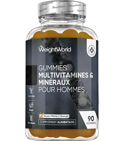 Complément Alimentaire WUG MULTIVIT GUM - 10 Gommes - Aide à La Formation Du Collagène - Neuf