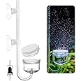Clscea Acrylic CO2 Diffuser with Integrated Bubble Counter for Aquarium Plants (L)