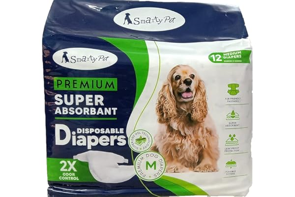 dog diapers asda