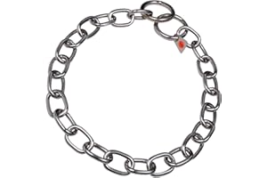 HERM SPRENGER HS Sprenger - Collar eslabón corto de acero inoxidable