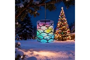 NOWUPUP Lumière Extérieur pour Noël - Décoration Étoilée pour Jardin et Terrasse Festive