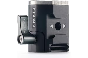 Tilta Rail Otan Côté Droit vers Adaptateur Rosette pour DJI RS4/RS4 Pro/RS3/RS3 Pro/RS2/RSC2 Cardan Noir TGA-NRA-R