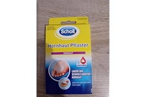 DR. SCHOLL'S Scholl,apósitos para callo, 4 apósitos con ingredientes activos, alivia inmediatamente el dolor y elimina los callos - dermatológicamente probado,