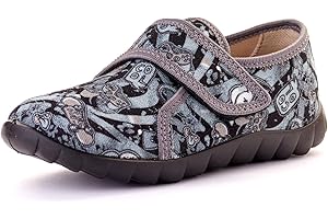 Nordan Pantofole Bambino e Bambina Comode, Antiscivolo e Lavabili in Lavatrice - Ideali per Asilo, Casa e Passeggiate - Ampia Scelta di Colori e Design! 360350