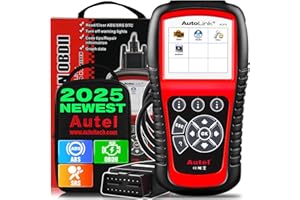 Autel AutoLink AL619 OBD2 Skaner, ABS, Skaner Poduszek Powietrznych SRS, Wyłączyć ABS, Światła Ostrzegawcze Poduszek Powietrznych, Gotowy test, Wersja Zaawansowana z AL519, ML519