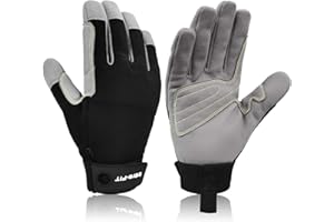 Intra-FIT Climbing Gloves, Lightweight, Breathable, Perfect for Rock, Tree, Wall, Mountain, Climbing