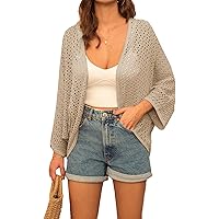 Cardigan Donna Grace Karin Con Cintura - Manica A Pipistrello E Scollo A V - Foto 8