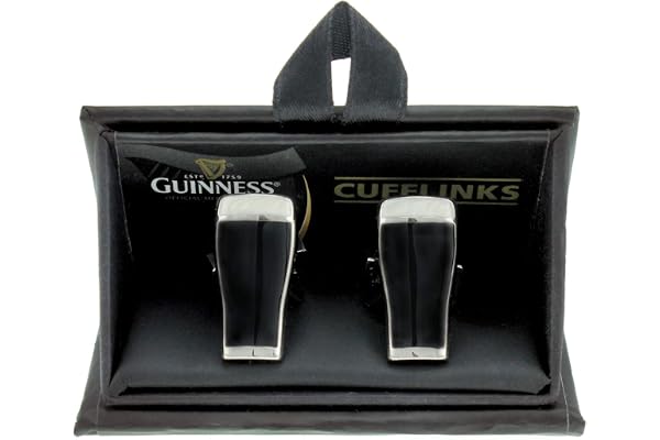 Guinness manschettknappar, Metall, Ingen sten