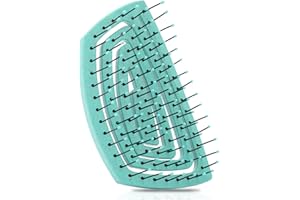 ‎NINABELLA Ninabella Organiczna Okrągła Szczotka Do Włosów - 52mm Szczotka Do Suszenia i Kręcenia Włosów Dla Kobiet - Jonowa Szczotka Do Stylizacji Włosów Mokrych, Suchych i Kręconych Włosów