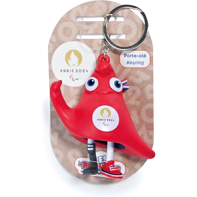 Porte-clé Mascotte Officielle Jeux Olympiques Paris 2024 - Sacs de