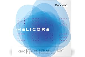 D'Addario Helicore 4/4 Scale Heavy Tension Single C String for Cello