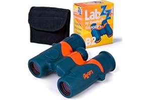 Prismáticos Compactos Levenhuk LabZZ B2 para Niños, con Cuerpo Resistente y Óptica de Vidrio
