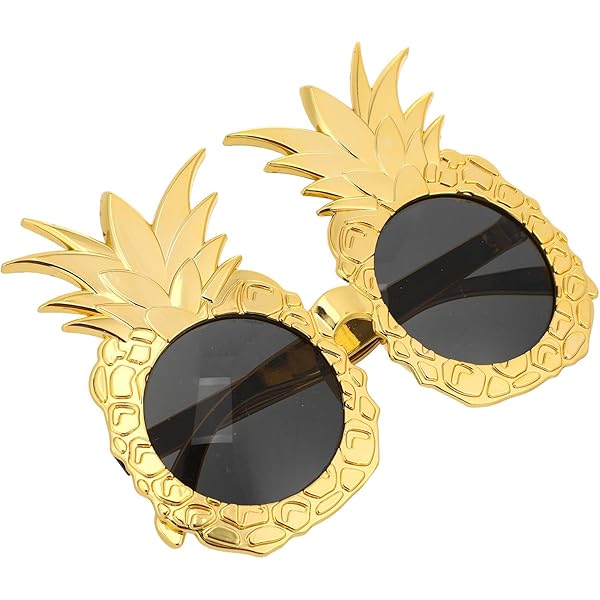 2 Occhiali Da Sole A Tema Fenicottero Rosa Glitterati - Accessorio Divertente Per Feste Hawaiane E Spiaggia - 4