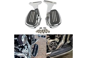 TCMT Kits de soporte de montaje para estribos de pasajeros para modelos Touring CVO Road Glide Road King Street Glide Electra Glide Ultra Classic Ultra Limited 1993-2023