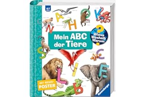 Wieso? Weshalb? Warum? Sonderband - Mein ABC der Tiere (Sachbuch ab 4 Jahre - mit Klappen und riesigem Poster)