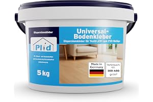 PLID® Universal Floor Adhesive 5 kg [Strong & Waterproof] – Easy Application, Odourless, Solvent-Free – Ideal for Soft Floor