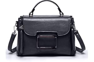 EVEOUT Borsa a tracolla Casual in PU per Donna Retrò classiche Borsetta Borsa a tracolla Messenger per Ragazze