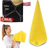 Silva Premium &Ccedil;ok Ama&ccedil;lı Mikrofiber Temizlik Bezi, 38 x 35 cm Sarı,%99,9 Antibakteriyel, Kuru Toz Alma ve Nemli Yağ Temizliği