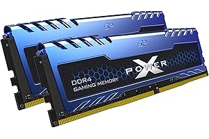 SP Silicon Power Silicon Power 16GB (8GBx2) XPOWER Turbine Gaming DDR4 3200MHz (PC4 25600) 288-pin CL16 1.35V UDIMM Desktop Memory Module - Low Voltage