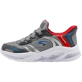Skechers SKECHERS METEOR-LIGHTS - BRISK-BEAMS Boys Gs Gri Işıklı Spor Ayakkabı Y&uuml;r&uuml;y&uuml;ş AyakkabısıErkek &Ccedil;ocuk