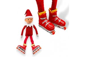 Naughty Elf Roller Skates - The Shelf Shack Elf Accessories - Funny Elf Prop Joke Idea