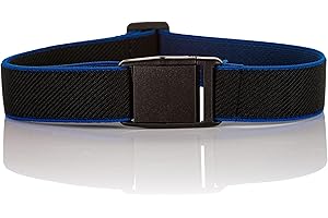 Olata Ceinture Élastique pour Enfants avec Boucle en Plastique – Entièrement Réglable pour les 1-15 Ans