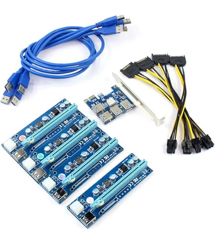 Fosa Ini PCI-E Express 16x Extender Riser Adapter 0.6 USB 3.0 Riser