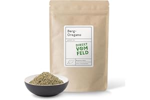 ‎DIREKT VOM FELD Direkt vom Feld® Berg Oregano | Aroma-Wunder aus den Bergen Griechenlands | BIO, gerebelt | 75g Nachfüllpack