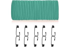 NASHRIO 5 mm * 20 M verde, corda di sicurezza elasticizzata, cinghie elastiche, reti da carico, articoli di fissaggio, progetto fai-da-te