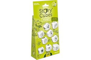 Asmodee Rory's Story Cubes Original Hangtab: Voyages (Verde) - Juego de Mesa edición en Italiano (8083 Italia)