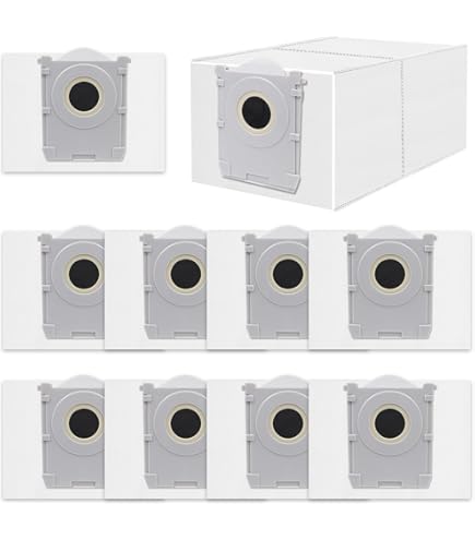10 Sacs à Poussière Pour ECOVACS T50 Pro Omni/T50 Max Pro/T50 Omni/X8