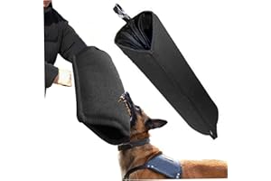 Wedhapy Dog Bite Sleeves for Dog Training Arm Sleeve Burlap Arm Protection Sleeves for Dog Training Supplies Dog Bite Sleeve Bite Guards for Dogs