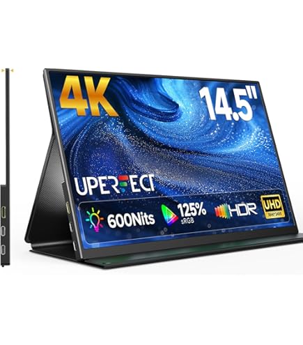 UPERFECT 4K OLED Portable Monitor, 13.3