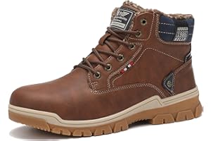 ARRIGO BELLO Bottes Homme Hiver Neige Chaussure Fourrees Randonnée Marche Taille 41-46