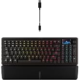 CORSAIR VANGUARD 96 Kablolu Mekanik Gaming Klavye - 96% Form Fakt&ouml;r, MLX Plasma Linear Switch, 8000Hz Polling, LCD Display, M