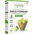 Herbalvilla Amla Indian Gooseberry Powder for Hair Growth (250 Grams), Black Colour, Drinking and Eating