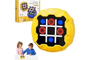 YOTOY Tic Tac Toe Bolt Game Toys for Kid 3-8 Year Old: Electronic Board Game Console Gifts for 3 4 5 6 7 8 Years Old Boy Girl Birthday Toy for Toddler Handheld Noughts and Crosses Game for Kids Adults