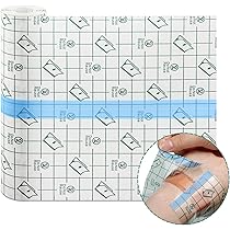 Benda Trasparente Impermeabile In Rotolo - 15cm X 10m, Per Tatuaggi E Ferite, Antiallergica