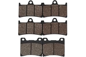 Cyleto Pastillas de Freno Delantero y Trasero para YAMAHA BT1100 BT 1100 Bulldog 1100 2002 2003 2004 2005 2006