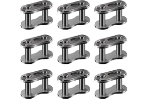 AIEX 20st 420 Chain Master Links, Heavy Duty Premium Legering Kedja Huvudlänk för 50cc 70cc 90cc 110cc 125cc Dirt Bike Quad B