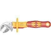 Wera 05020150001 6004 Joker VDE XS, VDE Yalıtımlı, kendinden ayarlı Kombine Anahtar, 7-10 mm (1/4 in&ccedil; - 3/8 in&ccedil;), Kırmızı-Sar