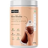 Kapiva Slim Shake - India's First Ever Complete Meal Replacement Powered With 6 Ayurvedic Herbs - Helps in Weight…