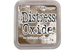 Ranger Distress Oxide Ink Pad Stempelkissen Walnut Stain, 7.6 x 7.6 x 1.9 cm