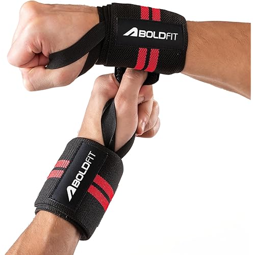 Boldfit Wrist Band for Gym Workout Wrist Support for Gym Straps for Men Hand Band Strap for Man Accessories for Men Workout Wrists Supporter wrap for Man Workouts Accessories for Women Hand Wraps