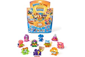 SUPERTHINGS RIVALS OF KABOOM Guardians of Kazoom – Pack of 10 x SuperThings (Includes 1 gold leader) - 1/2 Multicoloured