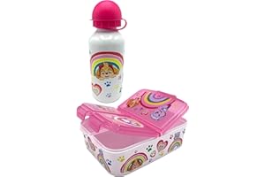 Yuhu.kids Paw Patrol Lunch-Set Skye Everest Premium Brotdose + Alu-Trinkflasche