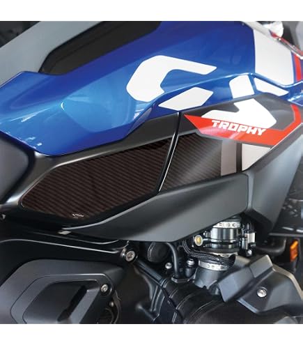 Paraserbatoio Adesivo 3D In Resina Per BMW R1250 GS | Protezione Serbatoio Made In Italy | Effetto Rilievo Antigraffio