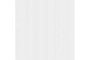 ReWallpaper Papel Pintado Autoadhesivo Rayas Papel Adhesivo Para Muebles Blanco Papel Pintado Minimalista Papel de Vinilo Adhesivo Para Muebles de Salón Dormitorio Cocina Baño 44.5cm x 3m