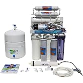 Spring Water Omnipure Ters Ozmoz Premium Omnipure Filtreli A&ccedil;ık Kasa 8 Litre Pompalı Su Arıtma Cihazı